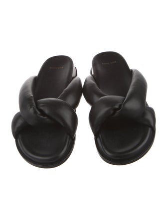 Anine Bing Leather Slides