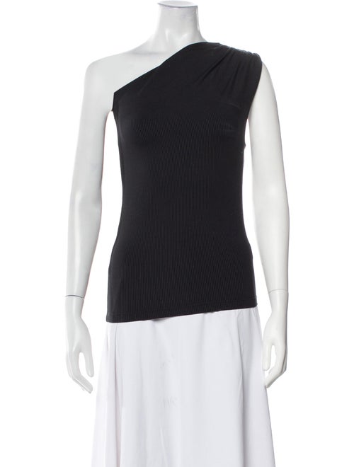 Anine Bing Nylon One-Shoulder Top