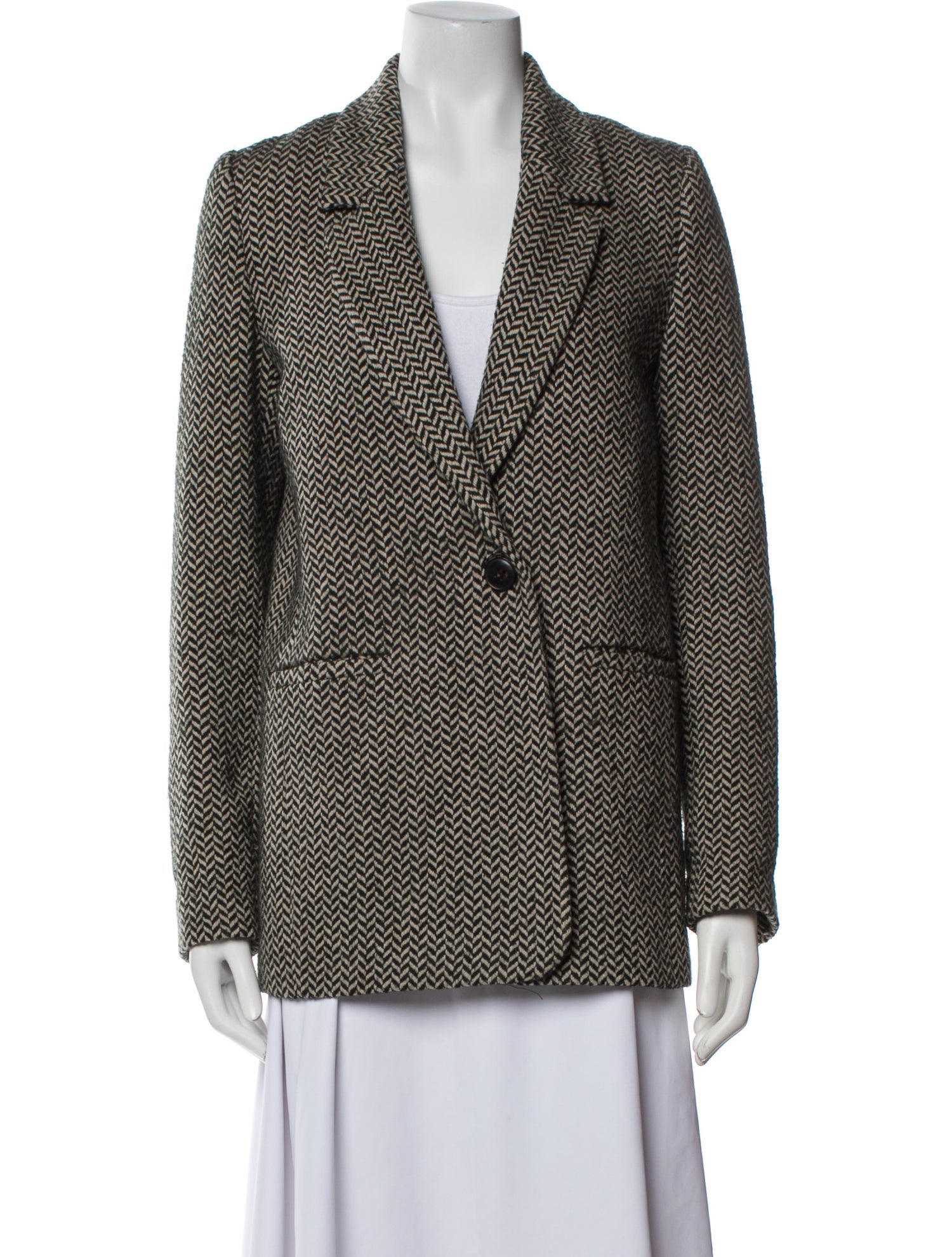 Anine Bing Striped Blazer