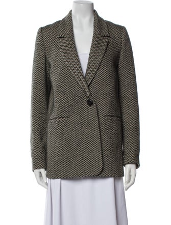 Anine Bing Striped Blazer