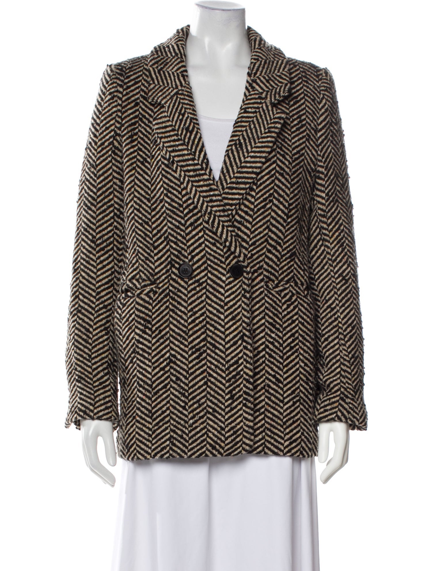 Anine Bing Striped Blazer