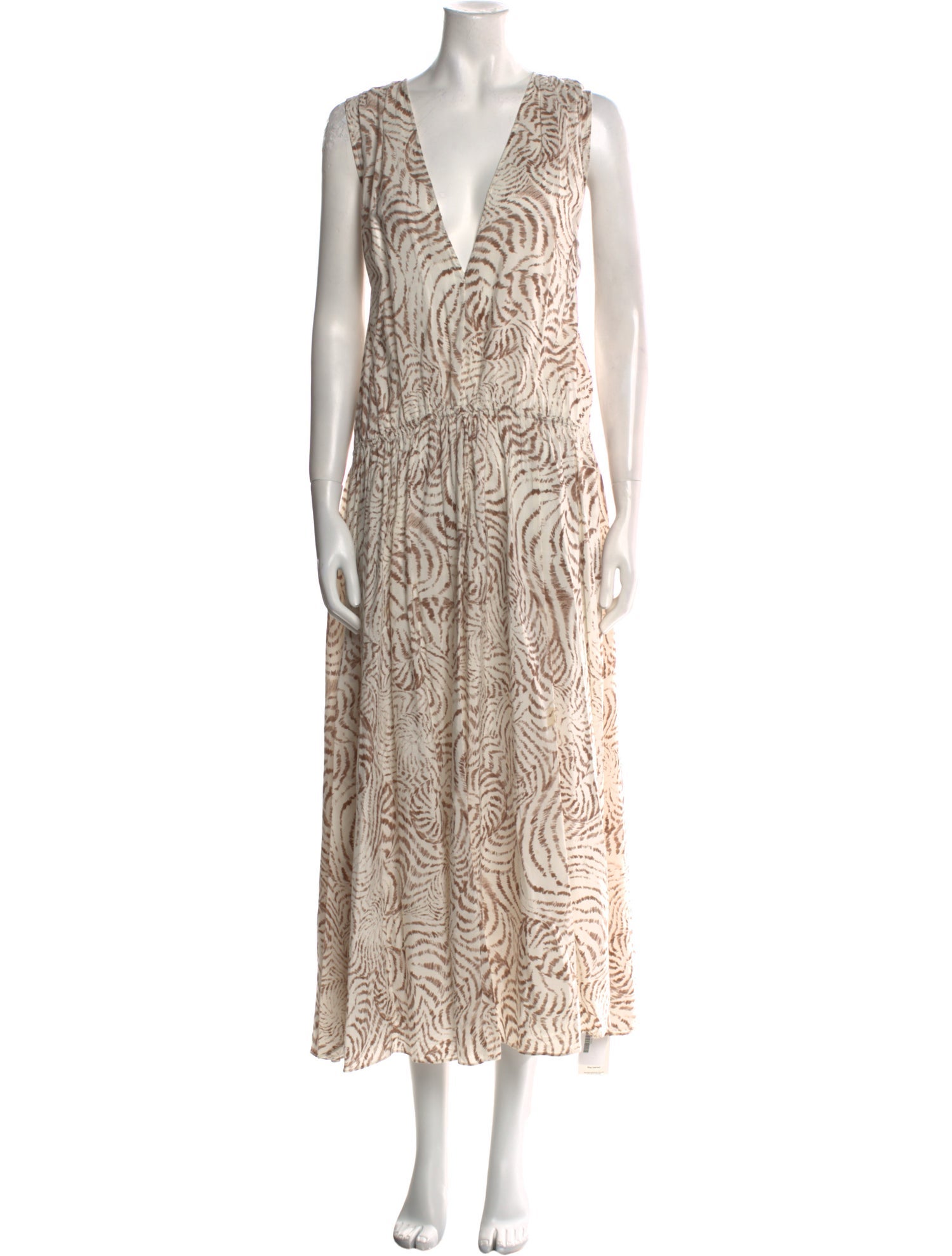 Anine Bing Printed Long Dress