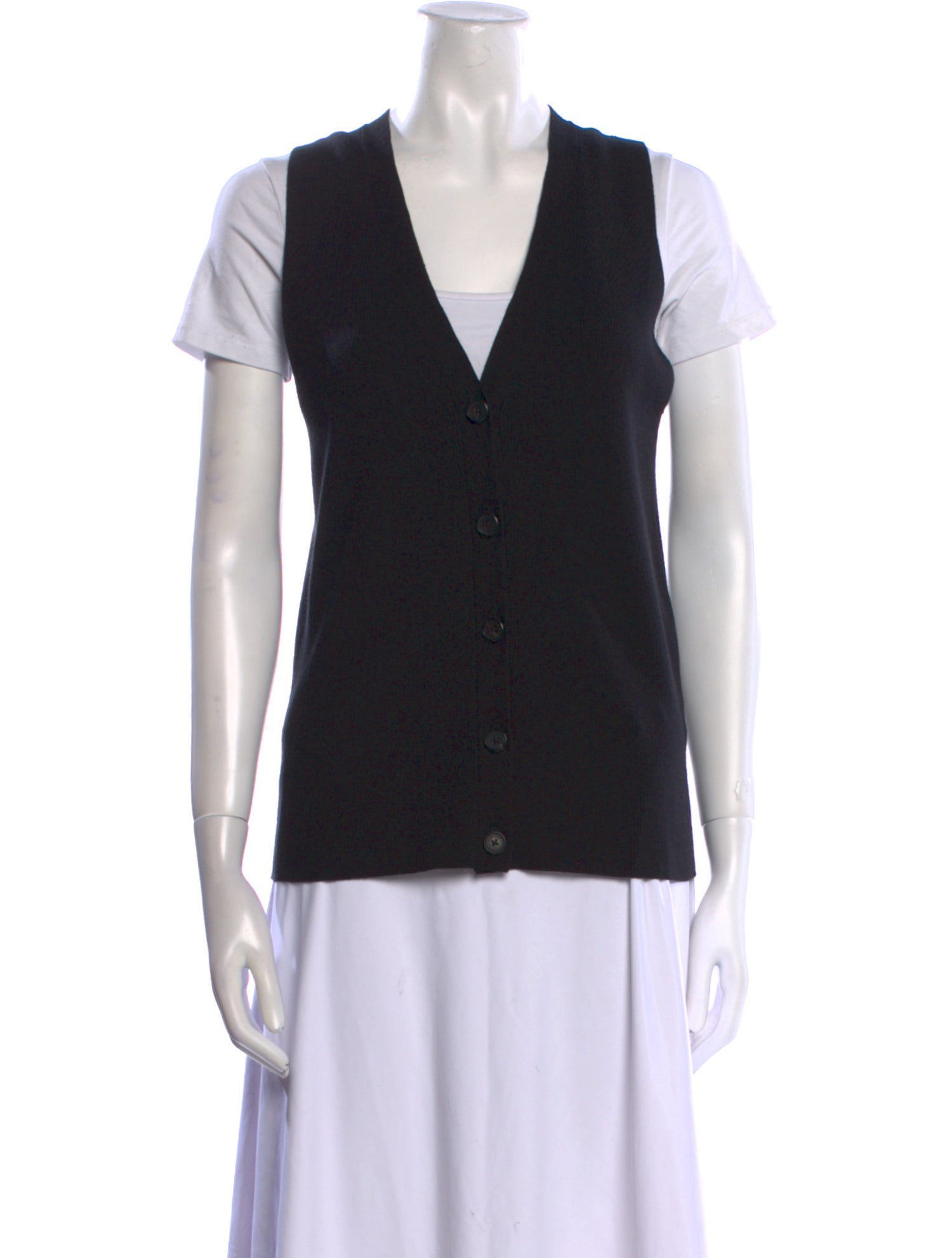 Anine Bing Wool V-Neck Sweater