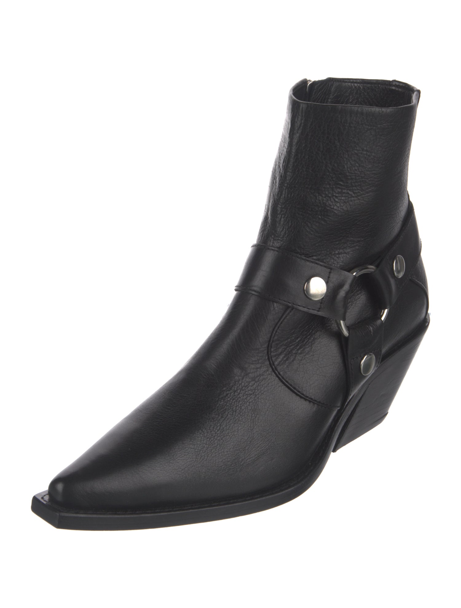 Anine Bing Leather Moto Boots