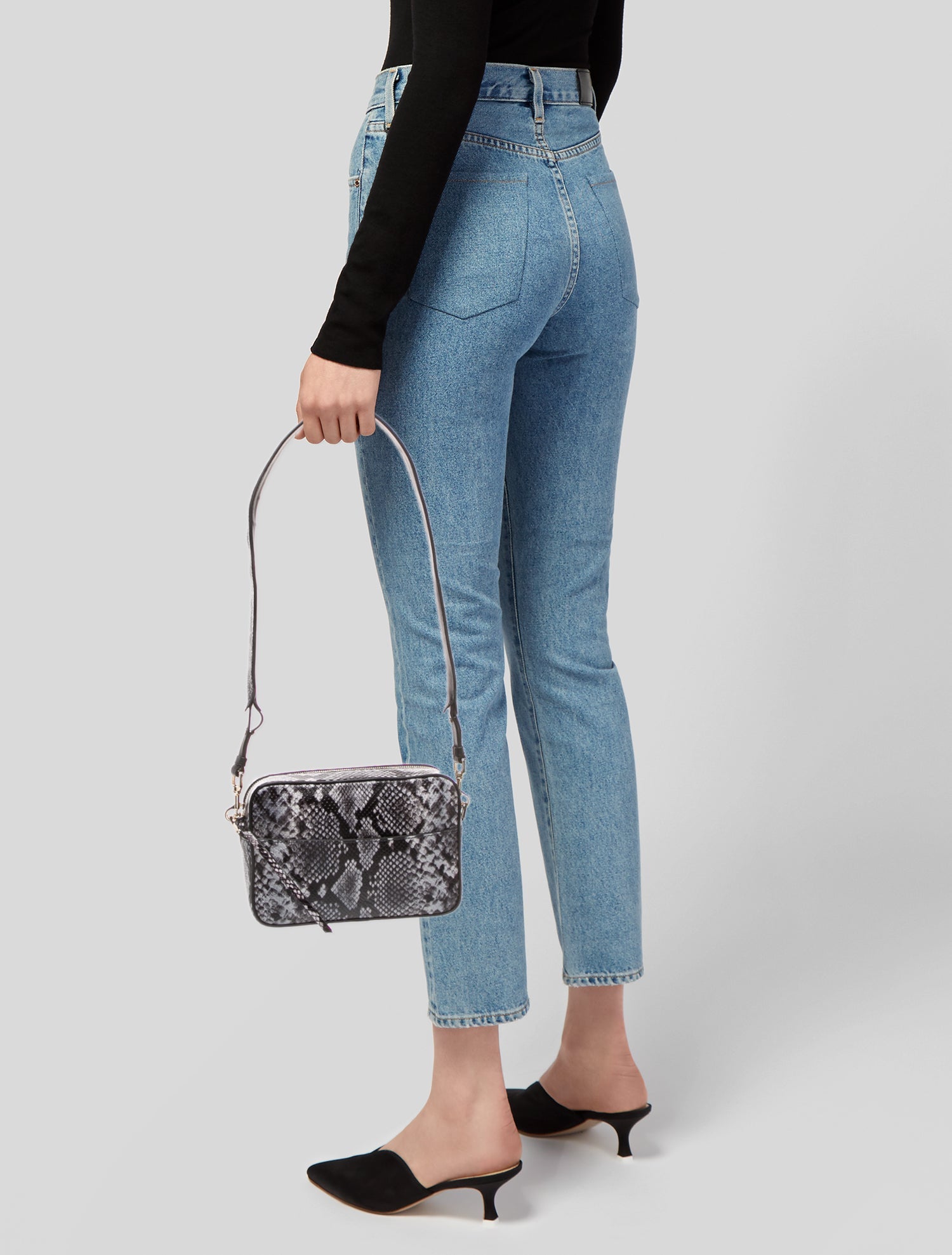 Anine Bing Leather Clutch