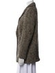 Anine Bing Tweed Pattern Blazer
