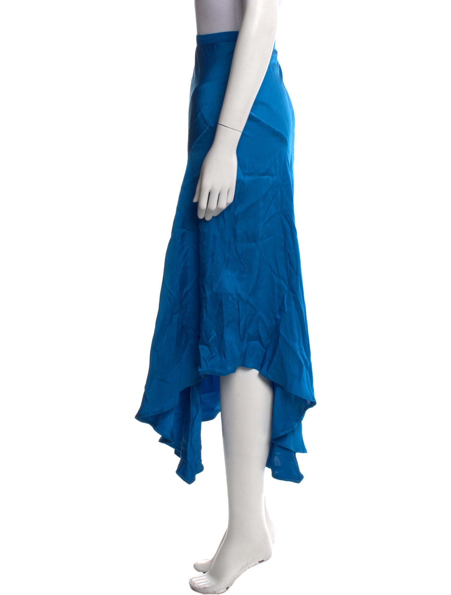 Anine Bing Silk Midi Length Skirt