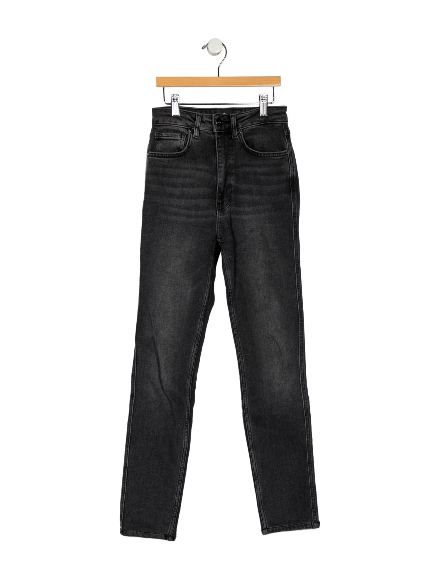 Anine Bing Mid-Rise Skinny Leg Jeans