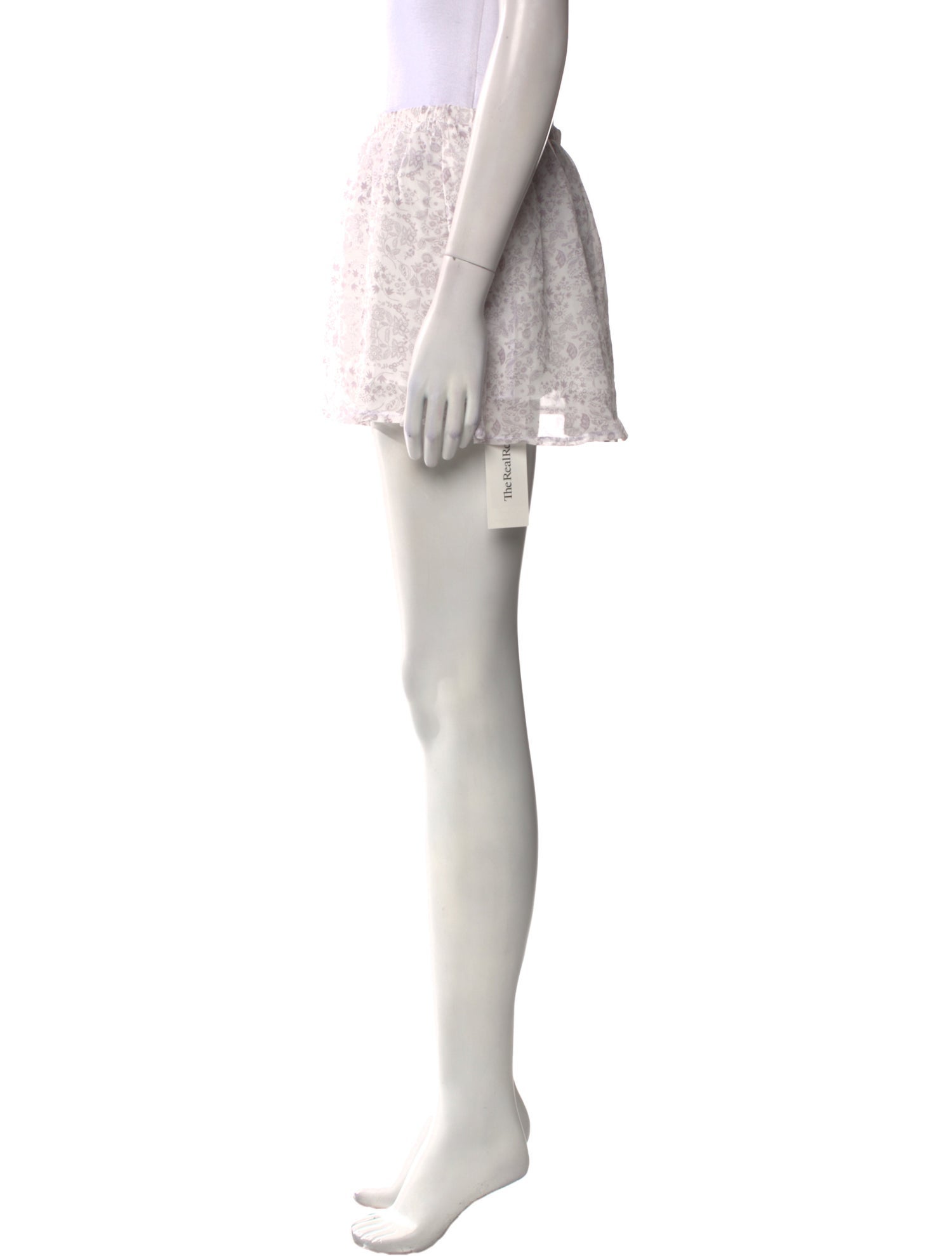 Anine Bing Printed Mini Skirt