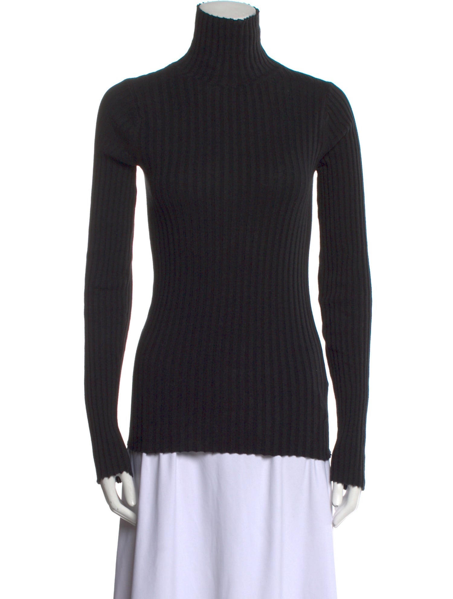 Anine Bing Turtleneck Long Sleeve Top