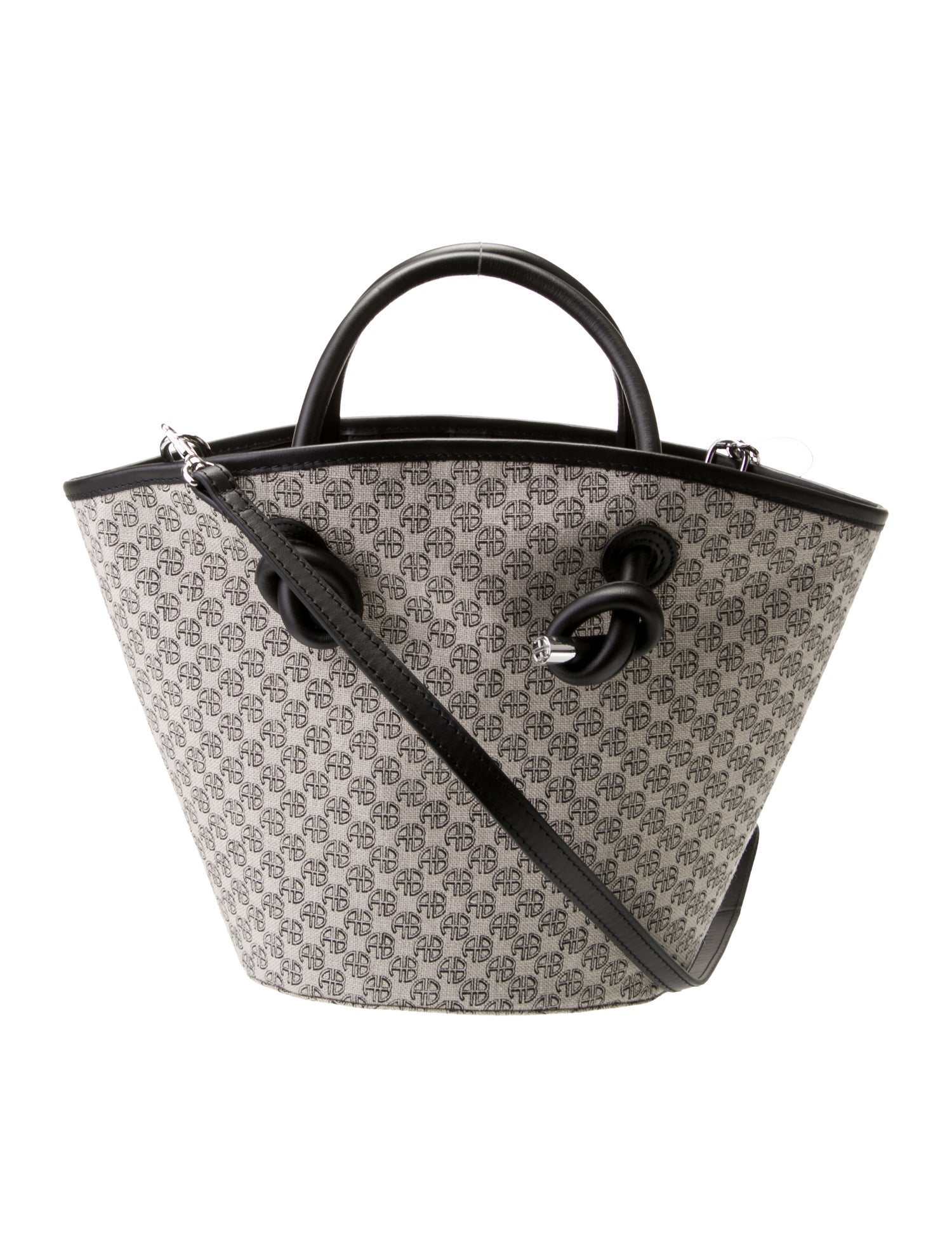 Anine Bing Canvas Top Handle Bag