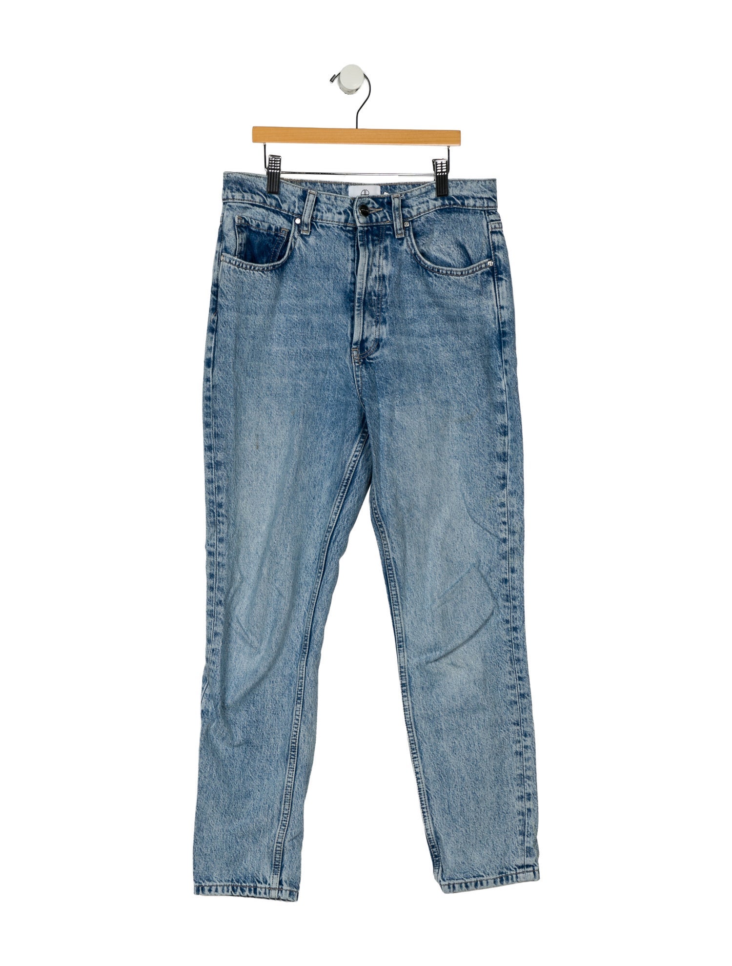 Anine Bing High-Rise Skinny Leg Jeans