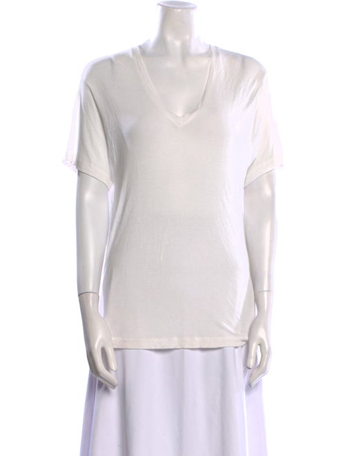 Anine Bing V-Neck Short Sleeve T-Shirt