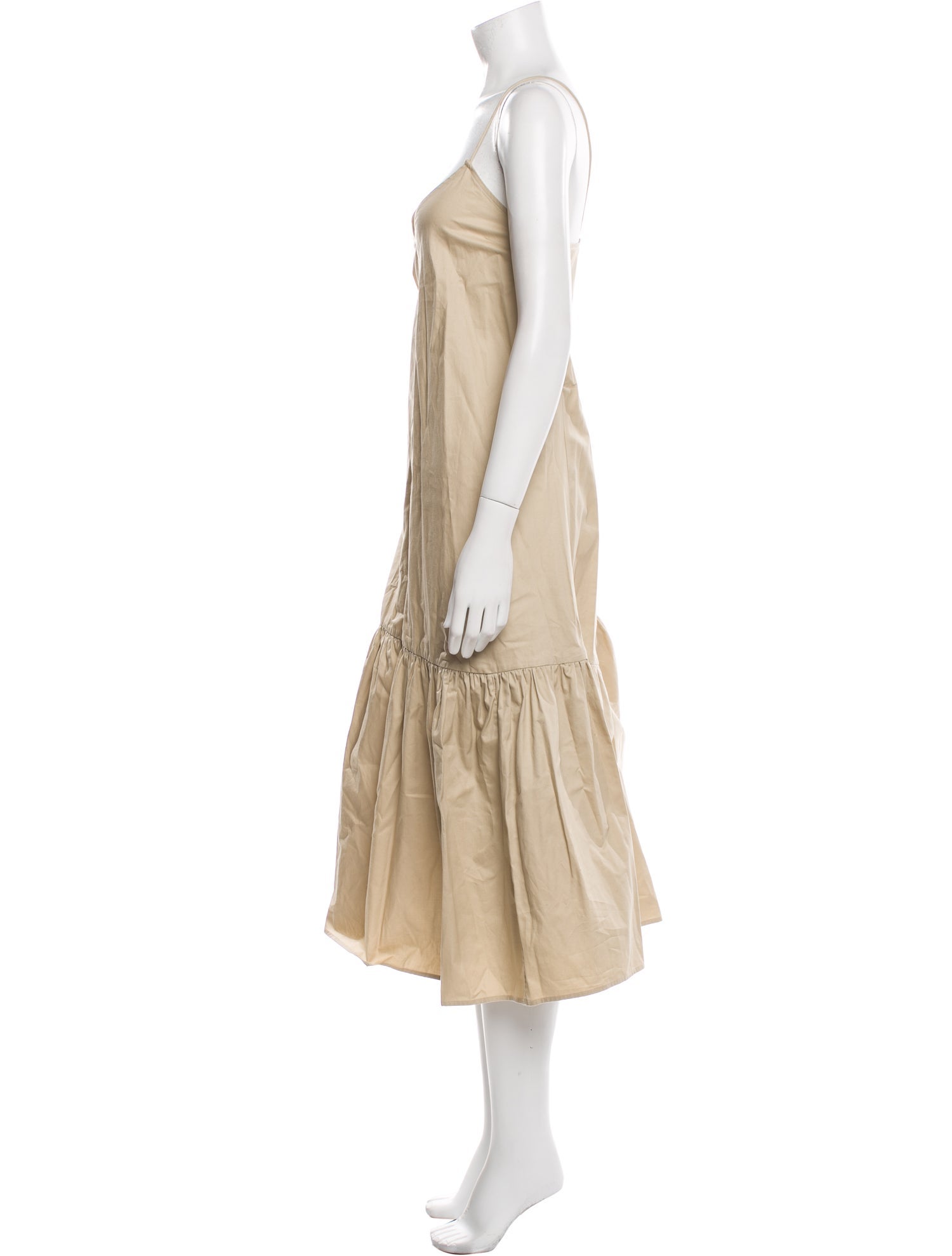 Anine Bing V-Neck Long Dress