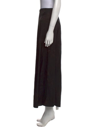 Anine Bing Silk Midi Length Skirt