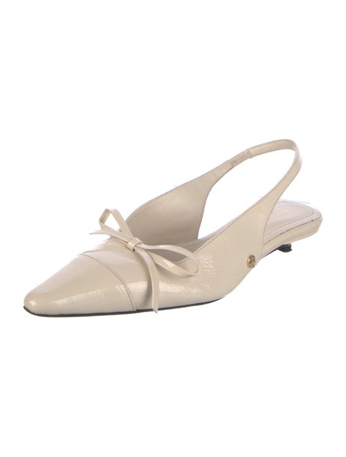 Anine Bing Leather Slingback Flats