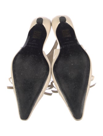 Anine Bing Leather Slingback Flats