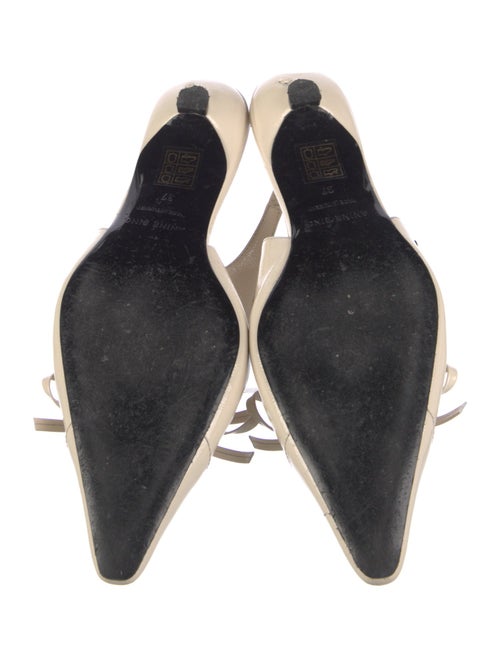 Anine Bing Leather Slingback Flats