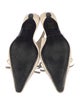 Anine Bing Leather Slingback Flats