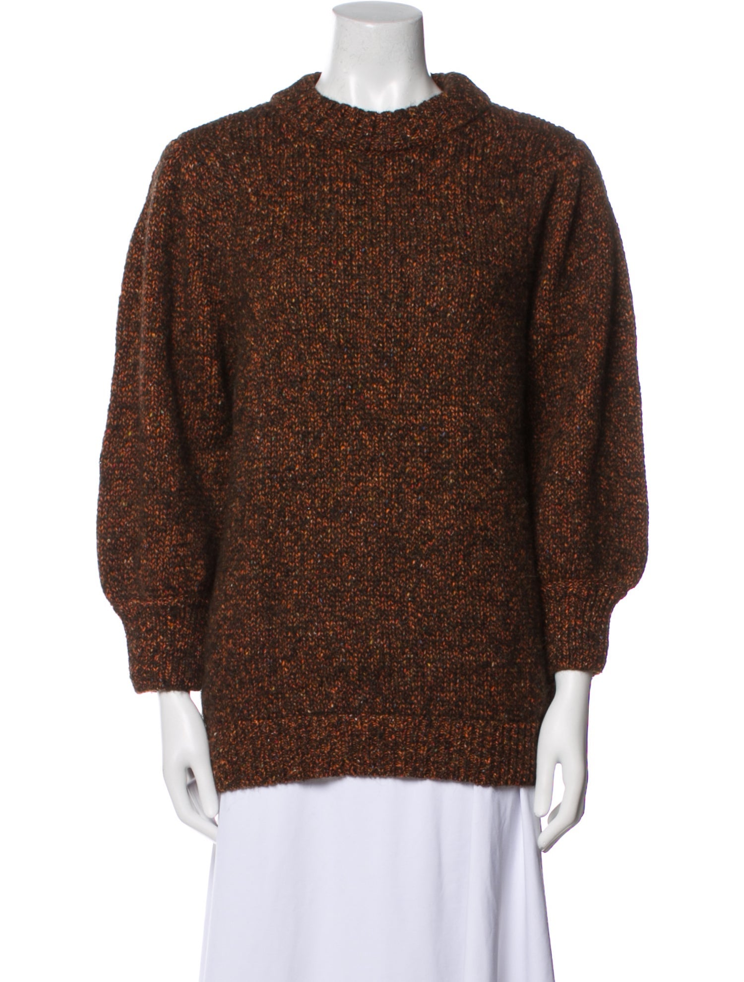 Anine Bing Alpaca Crew Neck Sweater