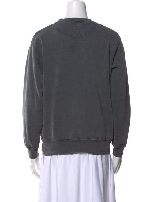 Anine Bing Graphic Print Crew Neck Sweatshirt