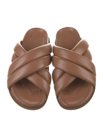 Anine Bing Leather Slides