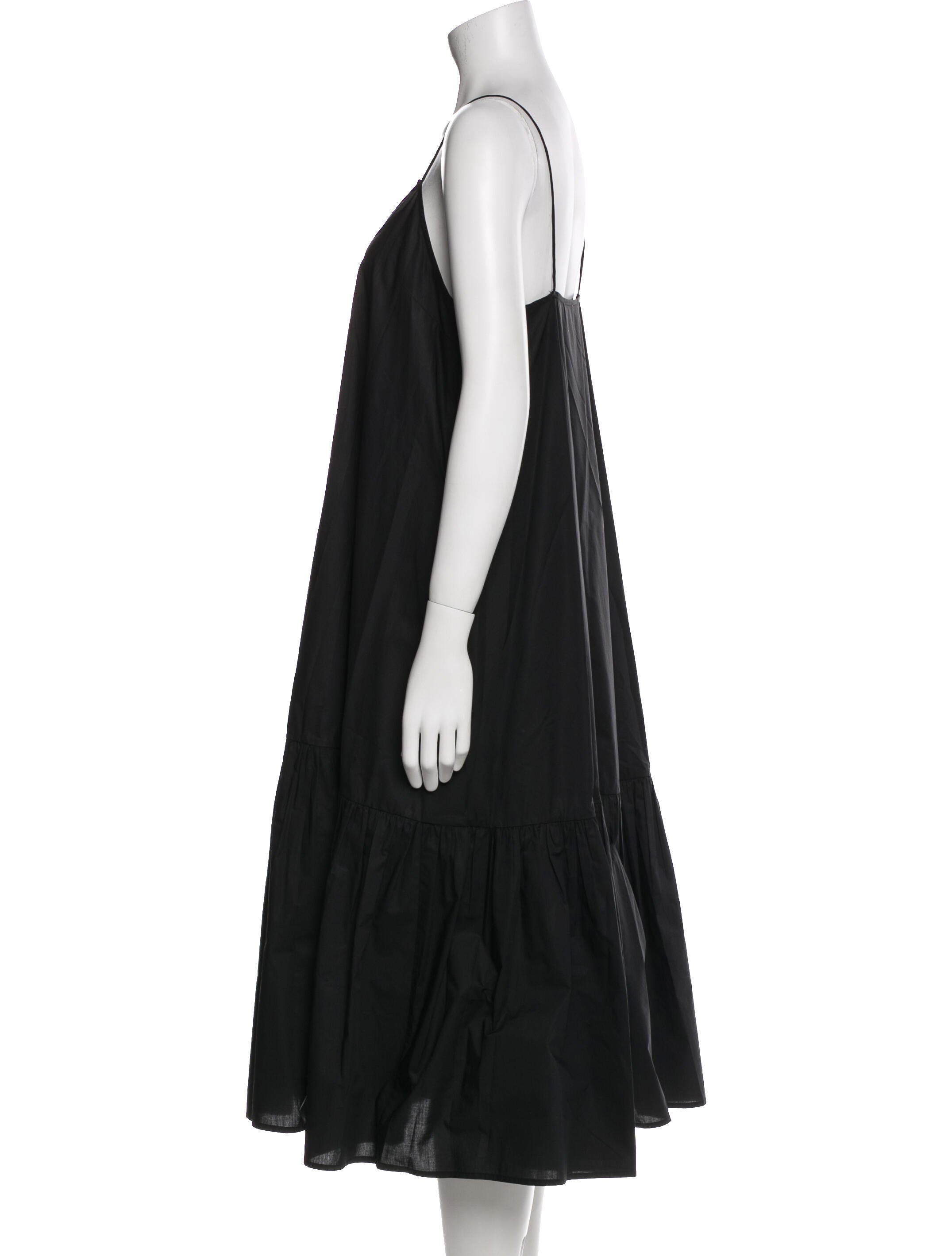 Anine Bing V-Neck Midi Length Dress