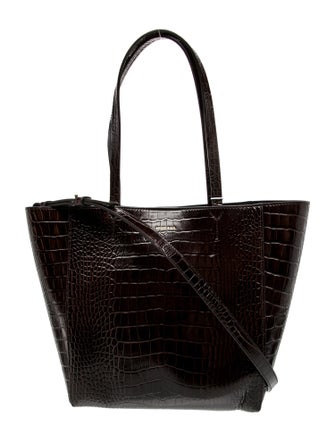 Anine Bing Embossed Leather Tote