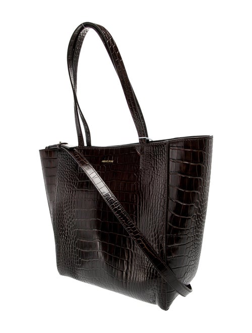 Anine Bing Embossed Leather Tote