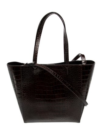Anine Bing Embossed Leather Tote