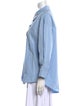 Anine Bing Long Sleeve Button-Up Top