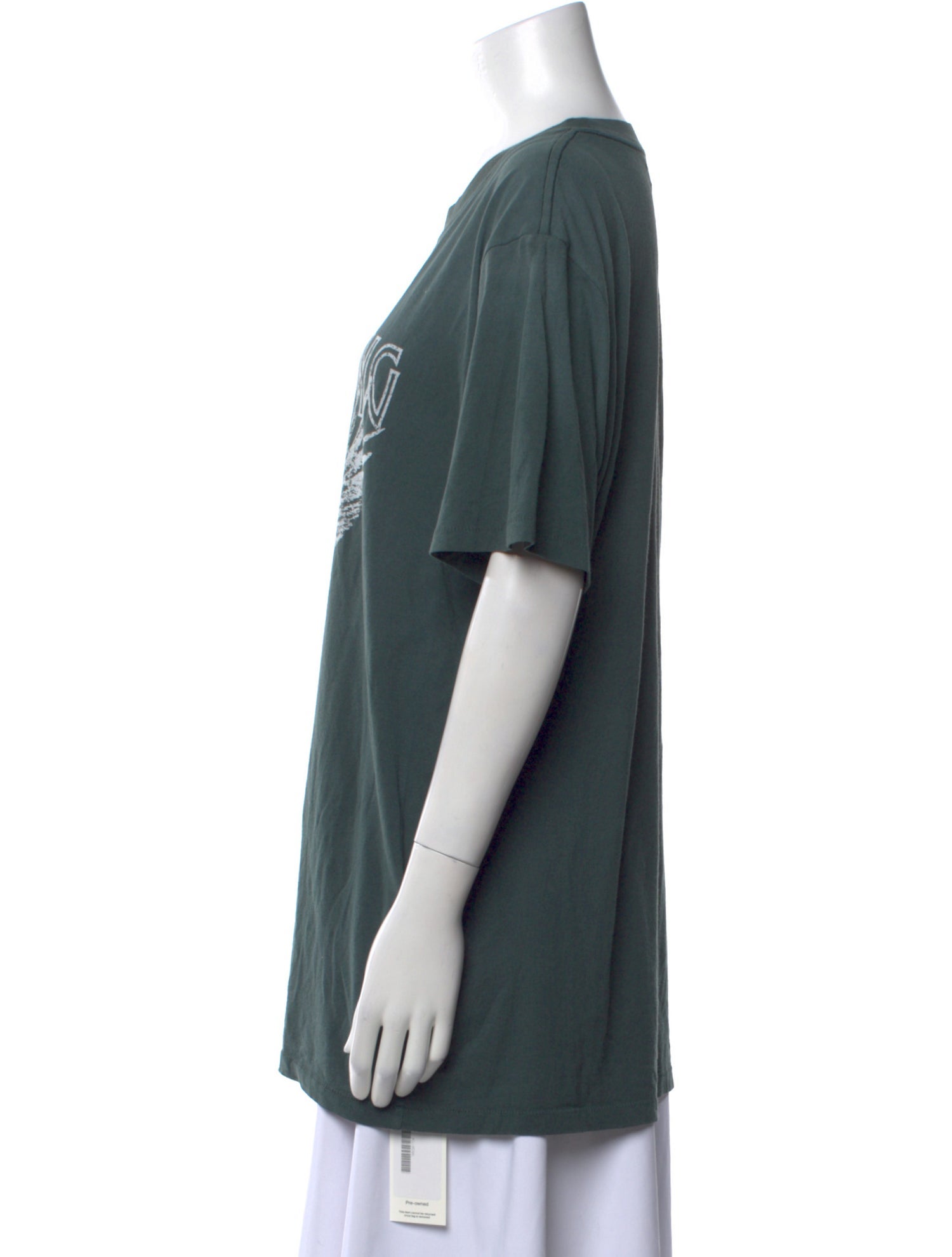 Anine Bing Graphic Print Crew Neck T-Shirt