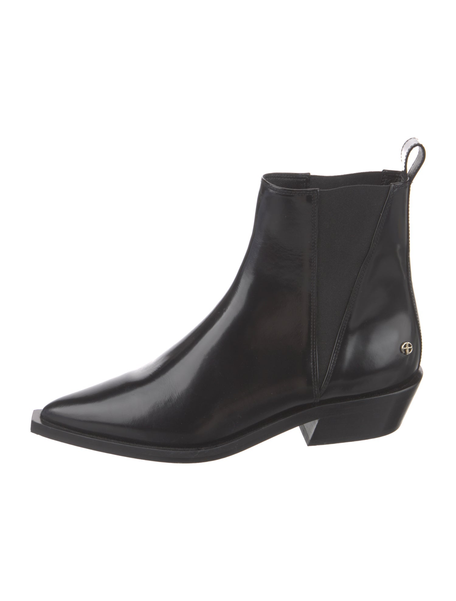 Anine Bing Leather Chelsea Boots