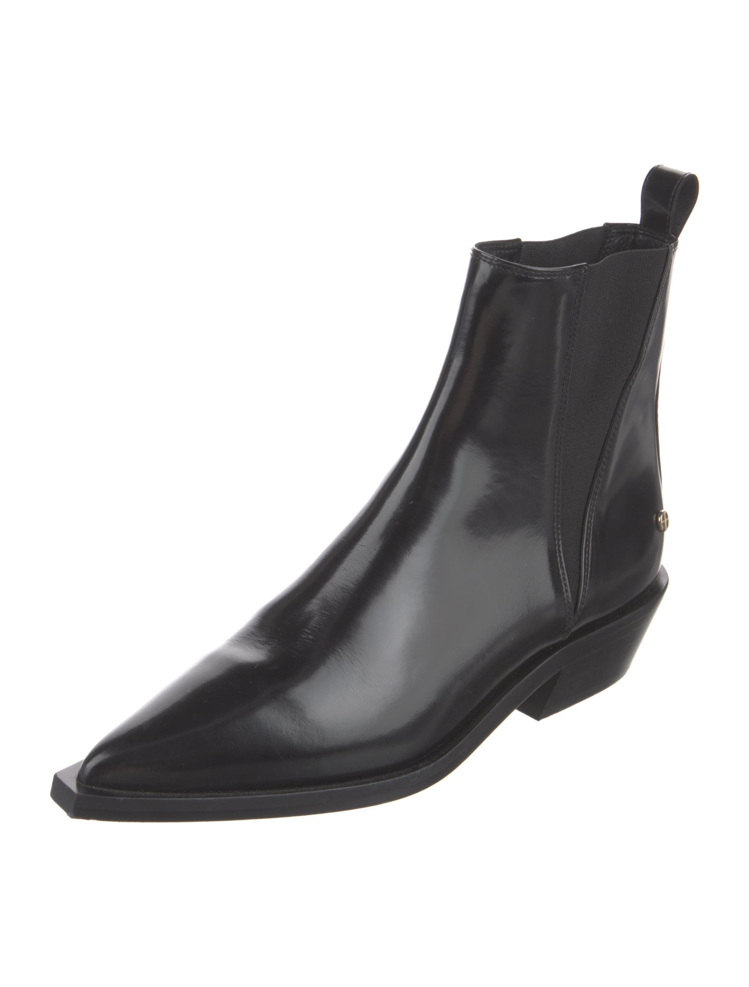 Anine Bing Leather Chelsea Boots