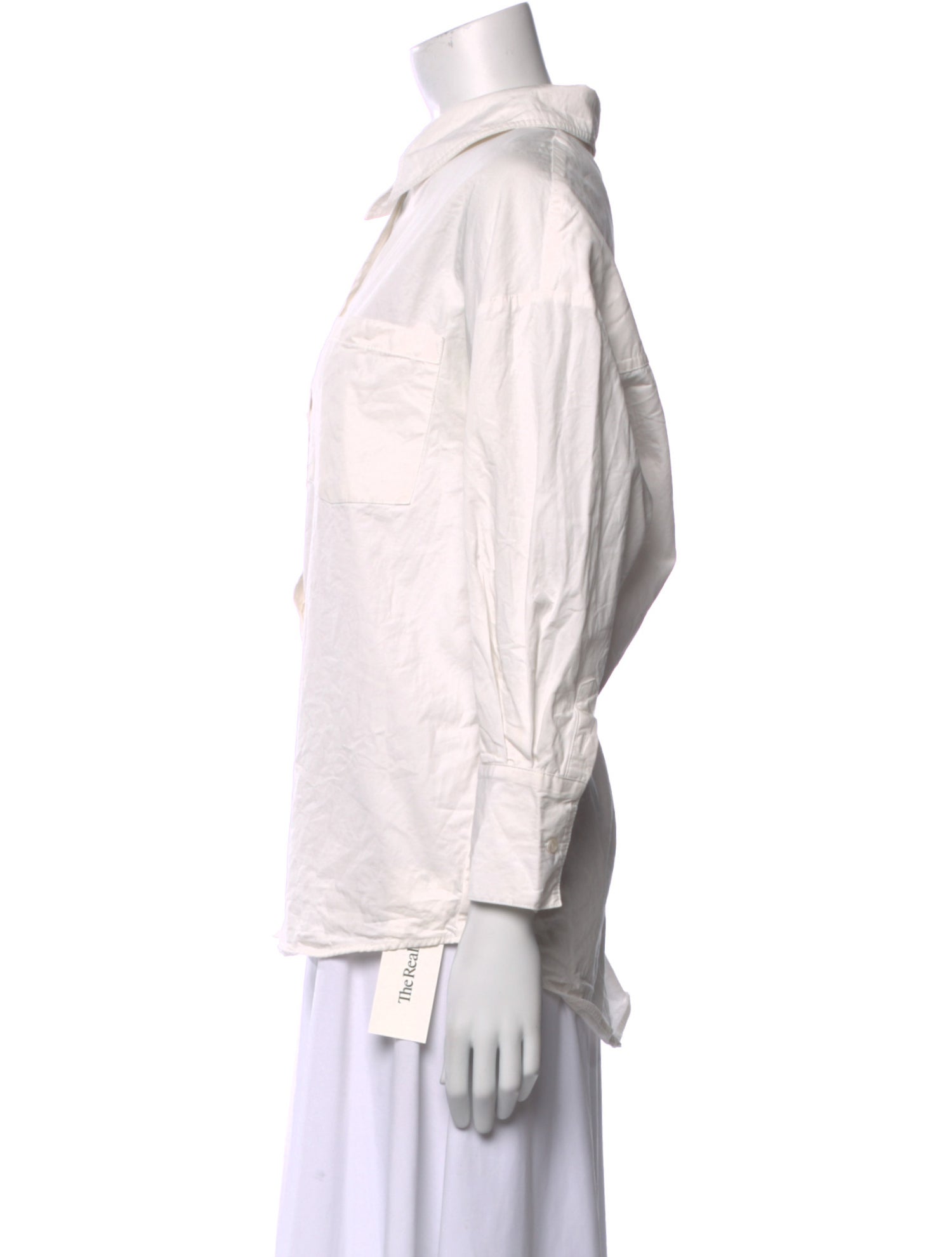 Anine Bing Long Sleeve Button-Up Top