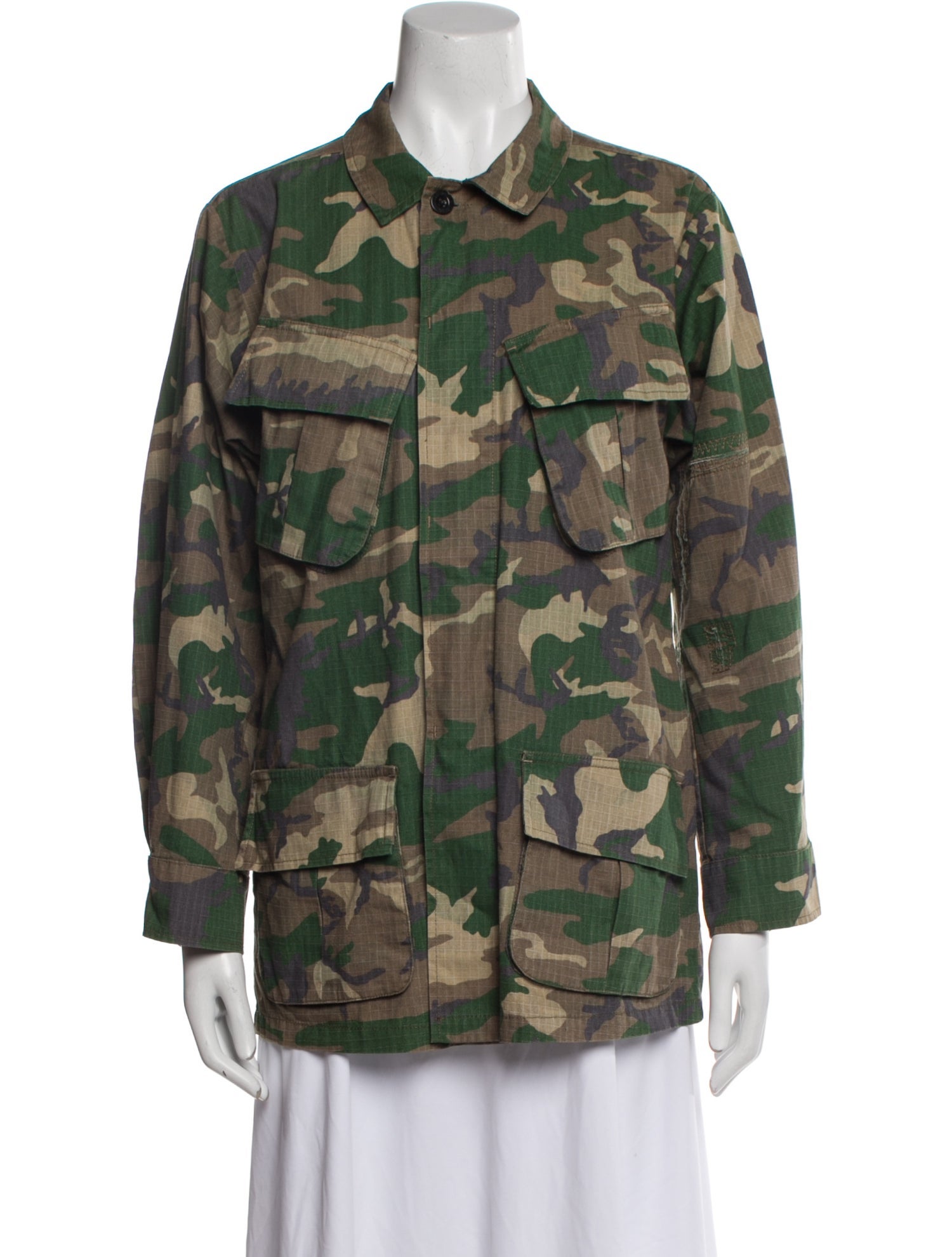 Anine Bing Printed Utility Jacket