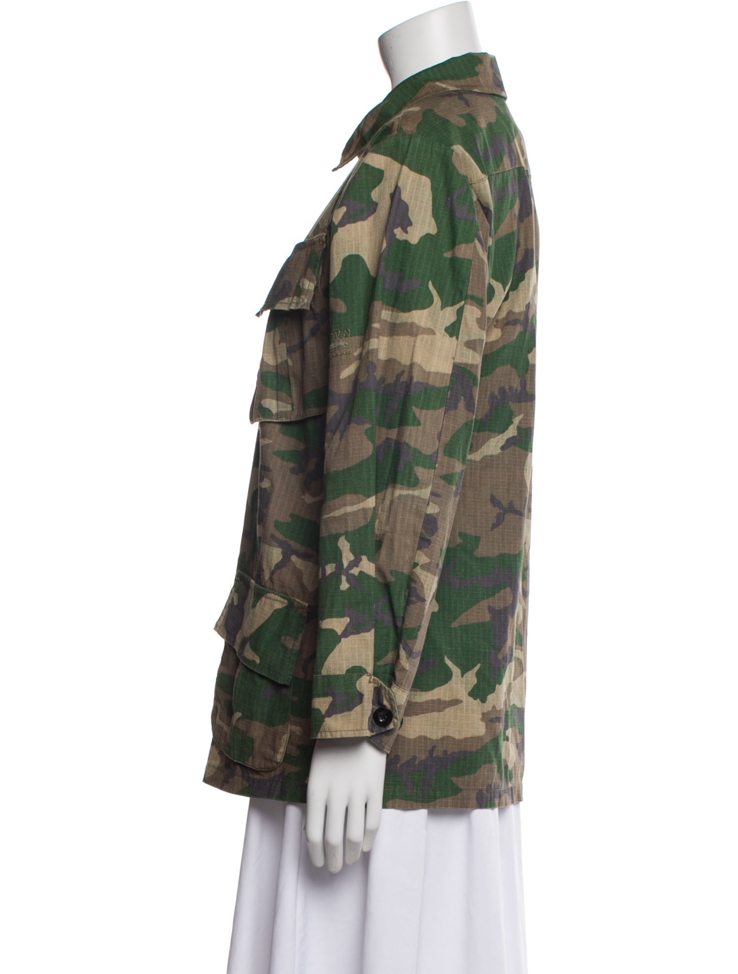 Anine Bing Printed Utility Jacket