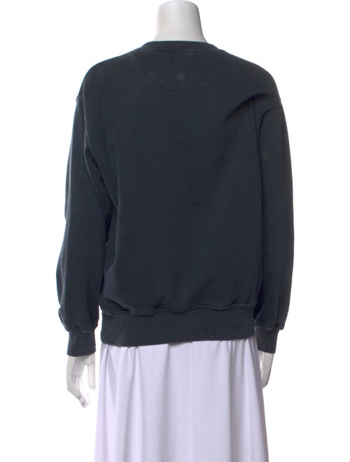 Anine Bing Graphic Print Crew Neck Sweatshirt