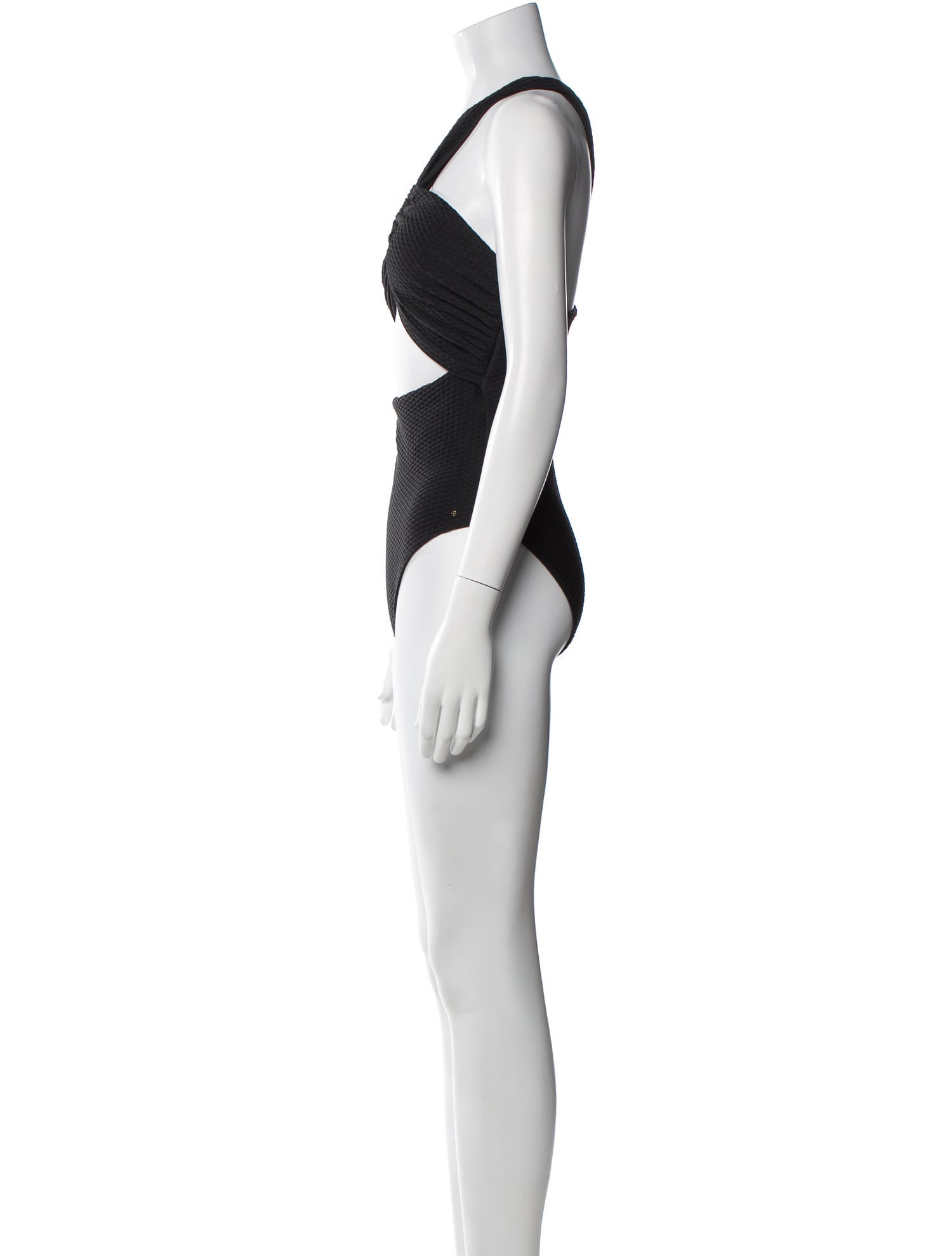 Anine Bing Cutout Accent One-Piece w/ Tags