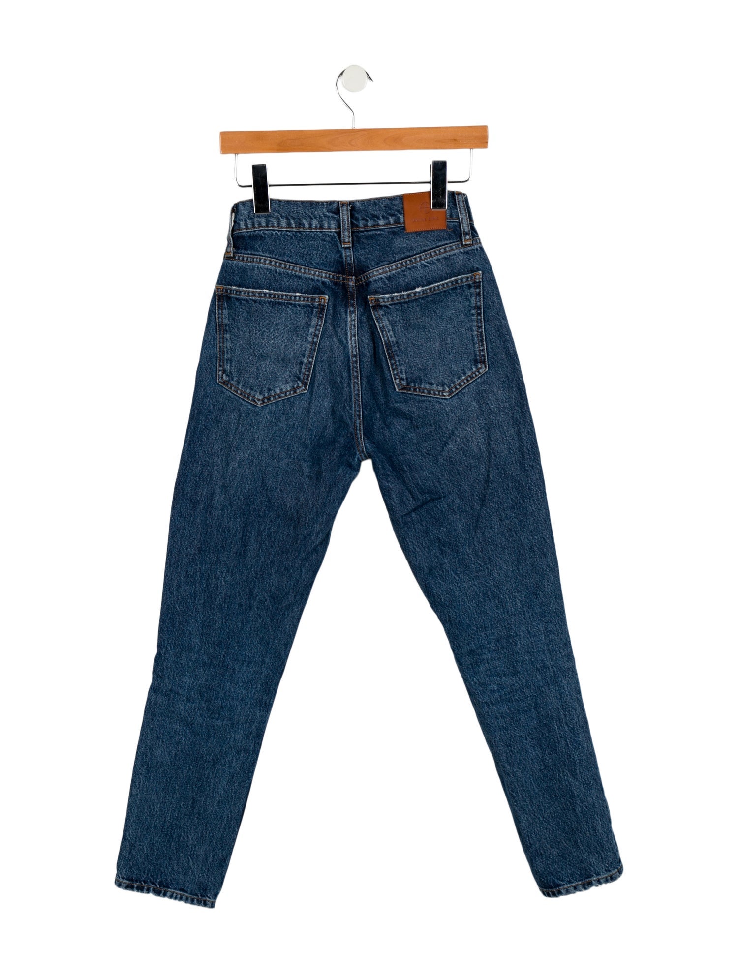 Anine Bing Mid-Rise Skinny Leg Jeans