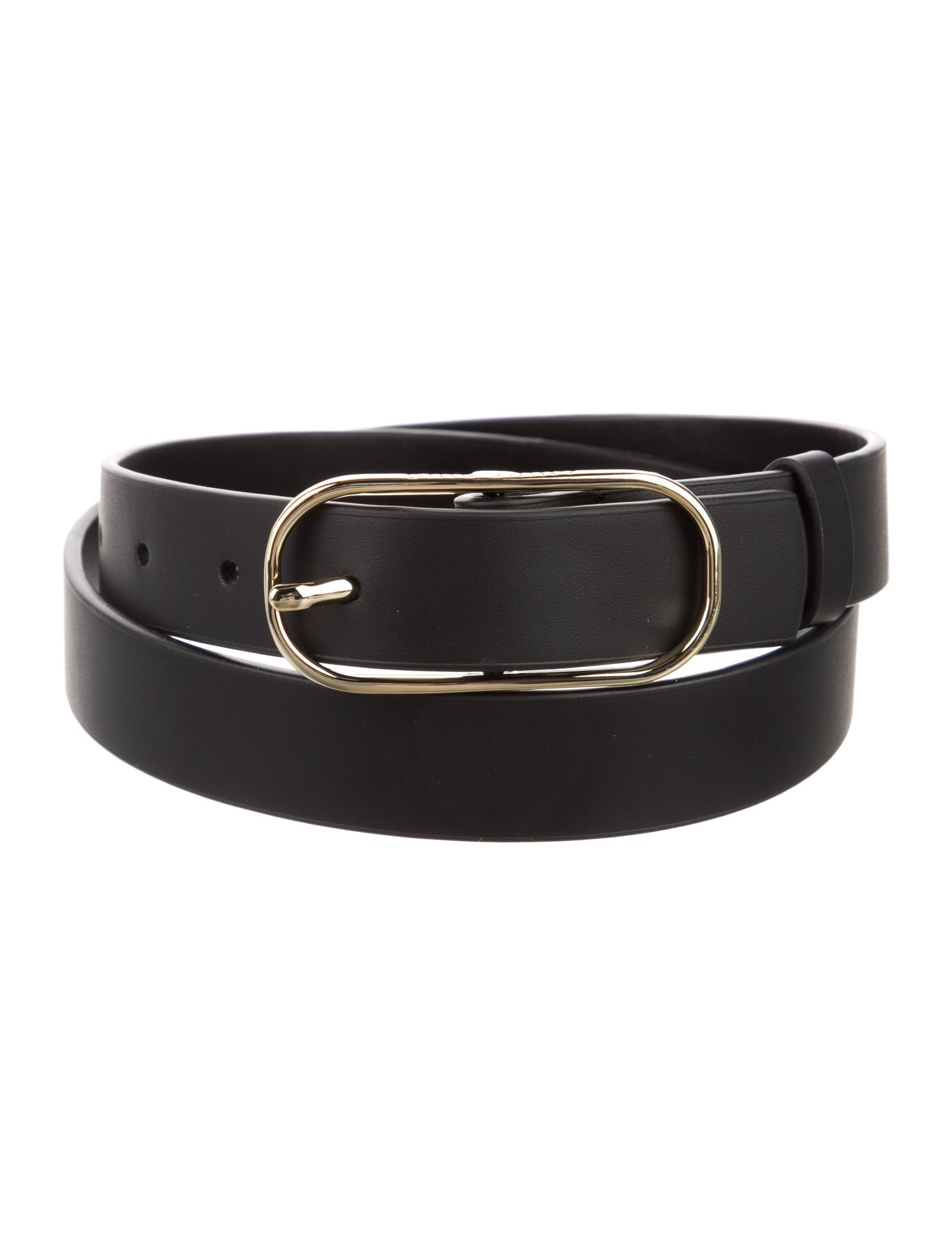 Anine Bing Skinny Leather Belt