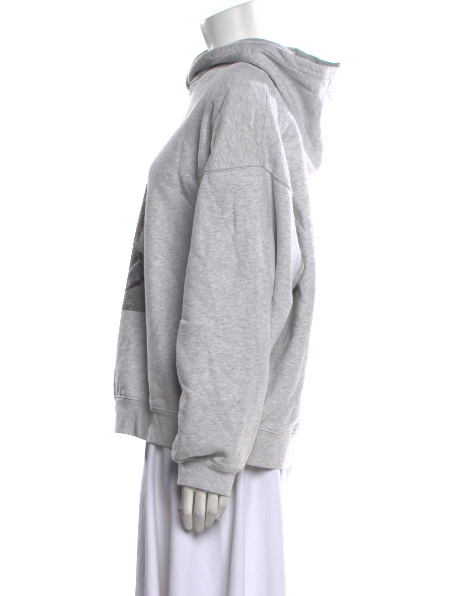 Anine Bing Graphic Print Cowl Neck Sweatshirt