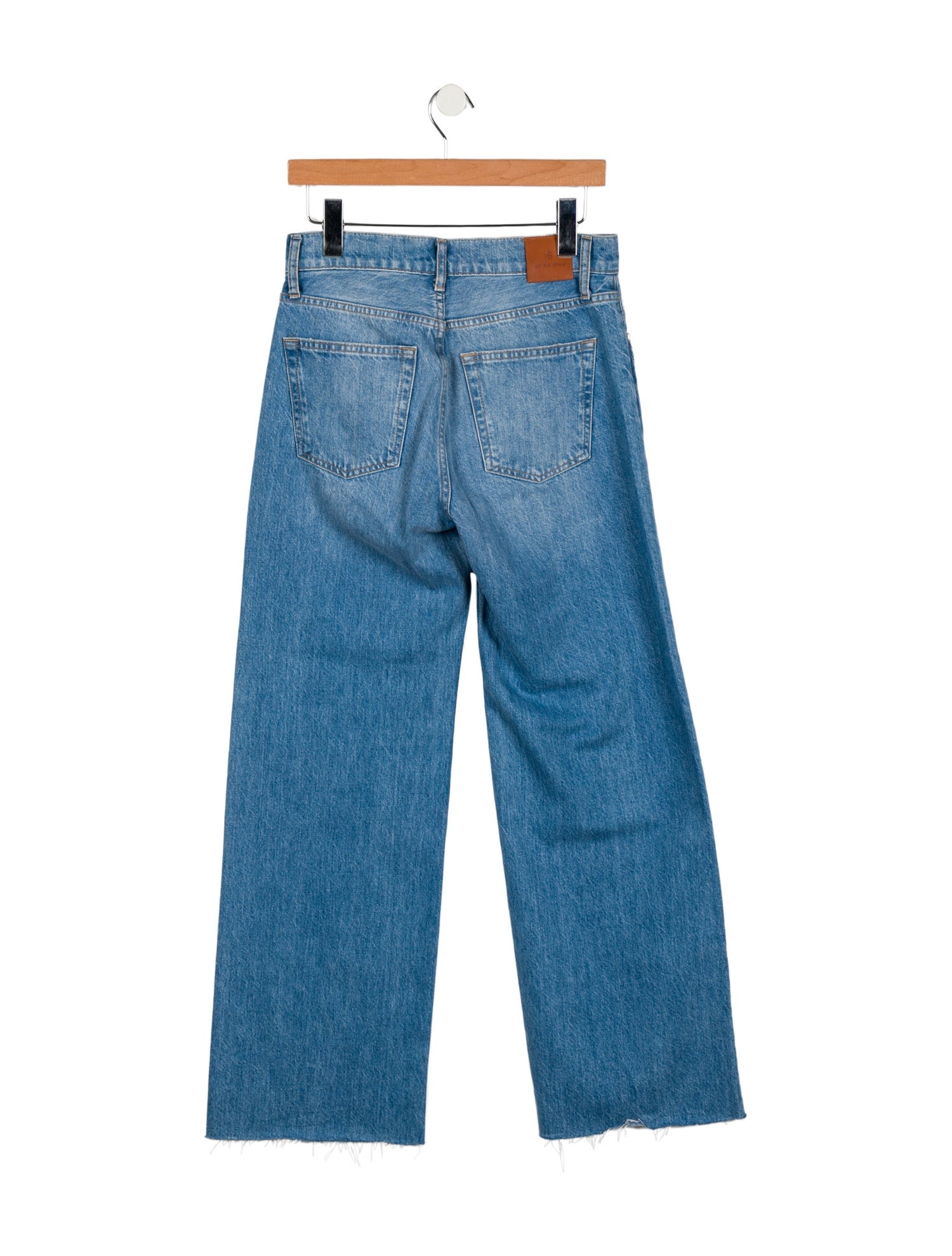 Anine Bing High-Rise Wide Leg Jeans