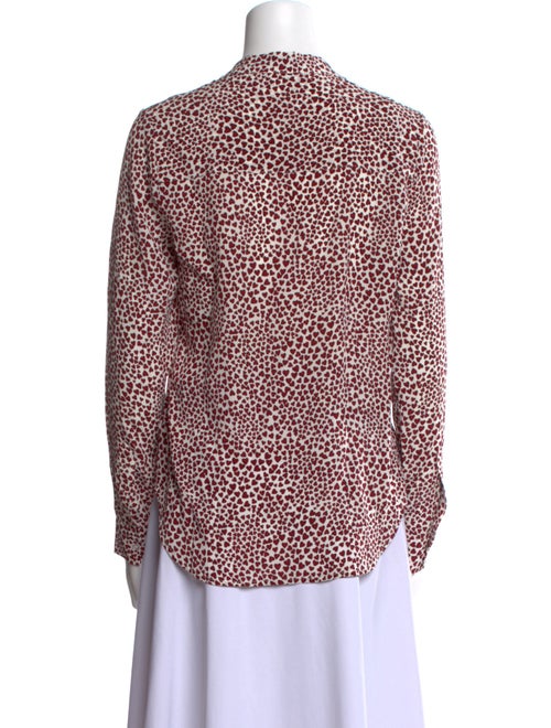 Anine Bing Silk Printed Blouse