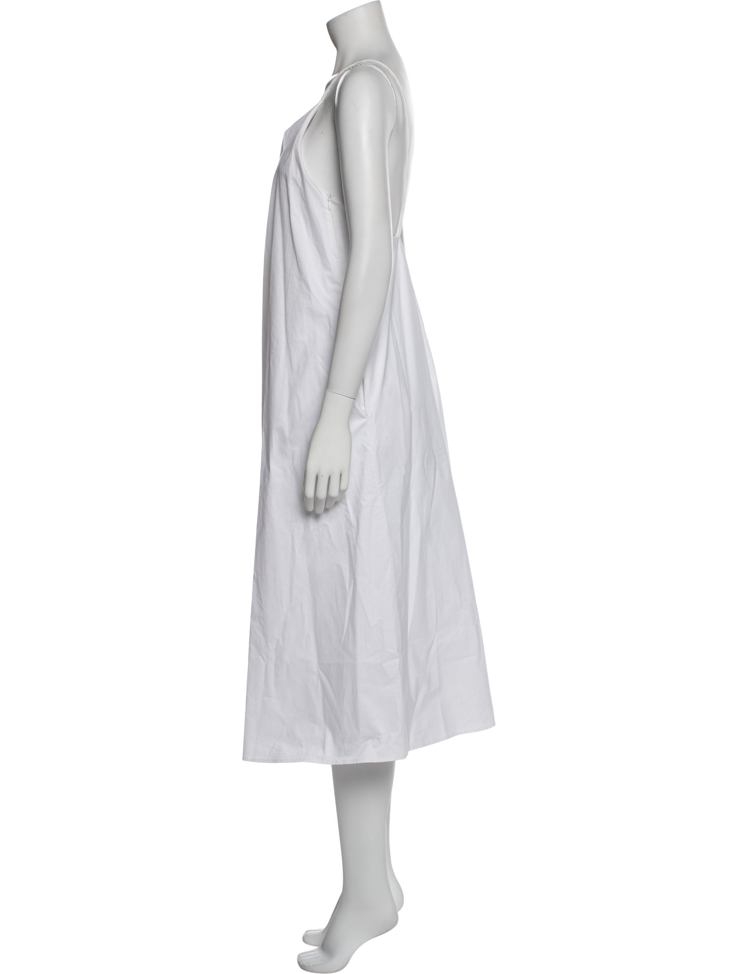 Anine Bing Square Neckline Midi Length Dress