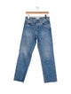 Anine Bing High-Rise Straight Leg Jeans