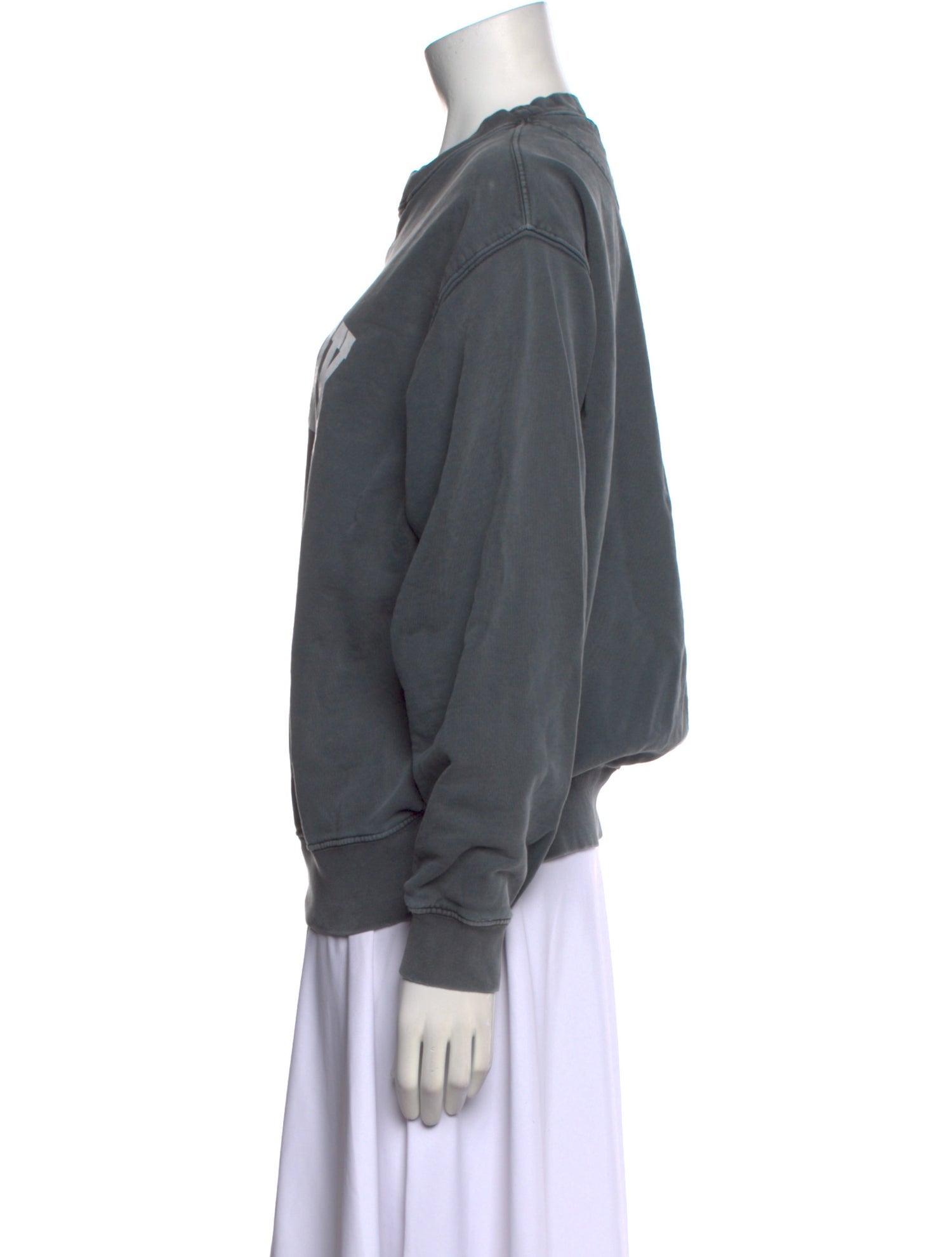 Anine Bing Graphic Print Crew Neck Sweatshirt