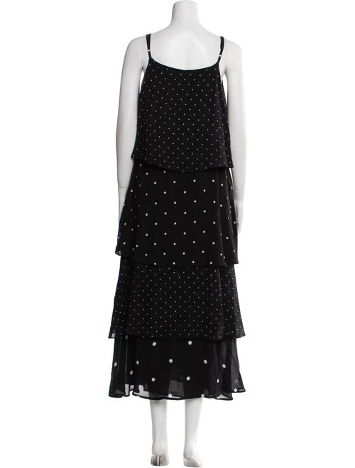 Anine Bing Polka Dot Print Long Dress