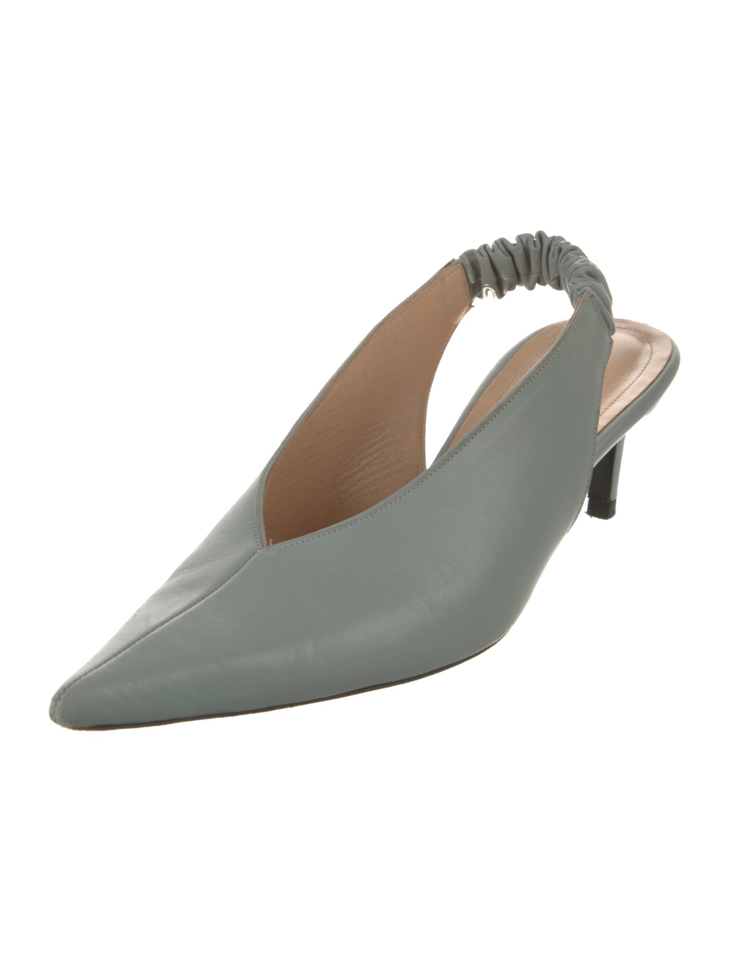 Anine Bing Leather Slingback Pumps