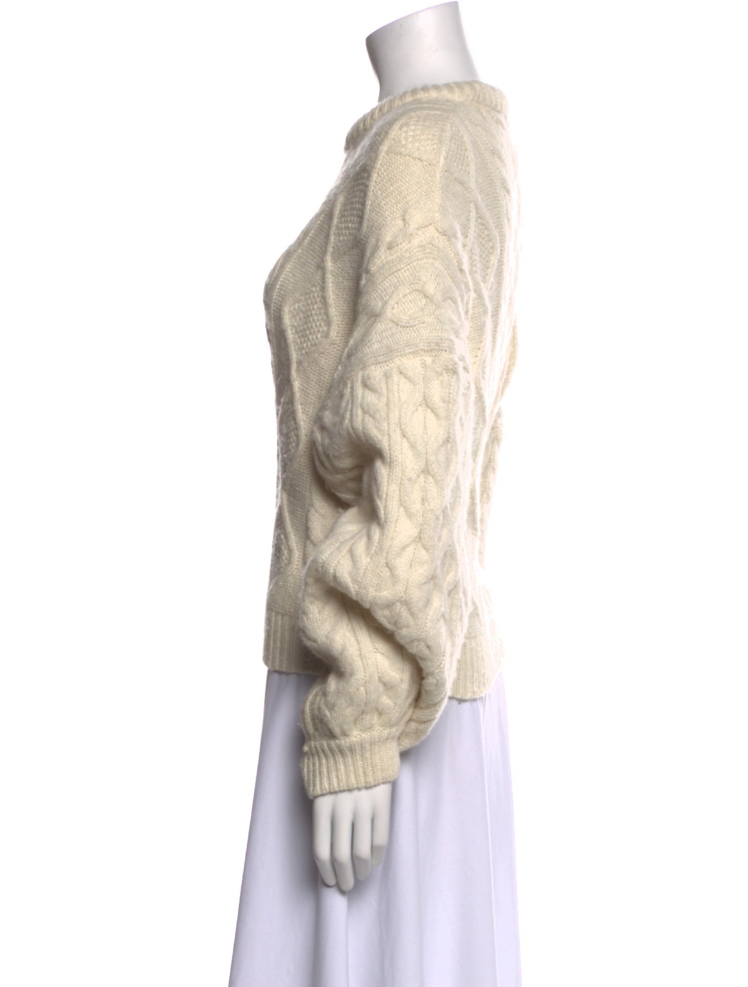 Anine Bing Alpaca Crew Neck Sweater